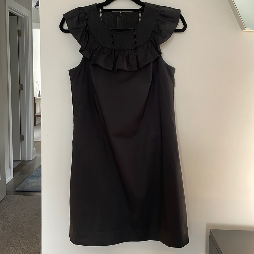 J crew black short sundress size 2